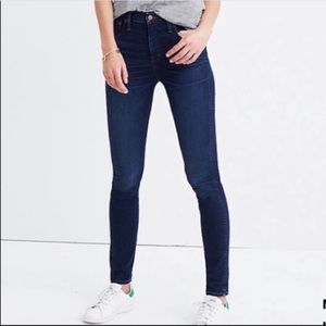 Madewell Skinny Skinny 10" High Waisted Jeans 27